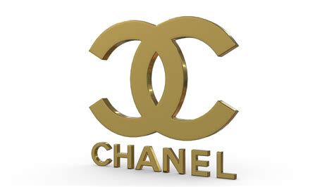 chanel logos 3d models 